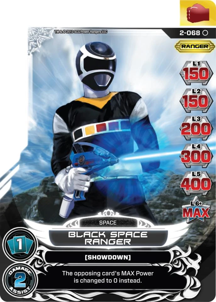 Black Space Ranger (2-068) | PRACG Wiki | Fandom