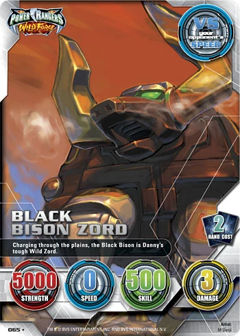 Black Bison Zord (065) | PRACG Wiki 
