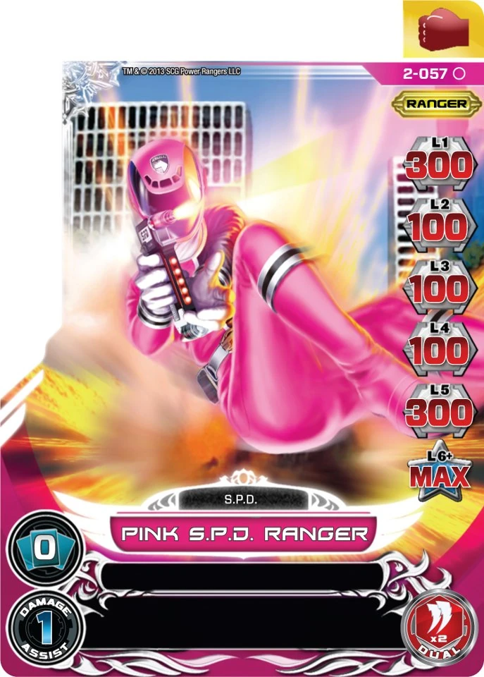 Pink S.P.D. Ranger (2-057) | PRACG Wiki | Fandom