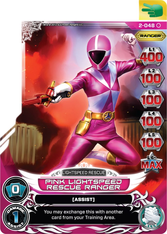 Pink Lightspeed Rescue Ranger (2-048) | PRACG Wiki | Fandom