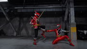 Tokonatsu clashing with Sakuraba