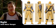 Kyle Bryant the Gold Ninja Storm Ranger (active)