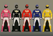 The Mega Rangers' Keys