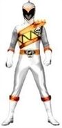 Jeff the White Dino Charge Ranger (active)