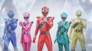 The five Gem Rangers
