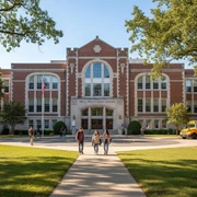 SPELL-WOOD HIGH SCHOOL IMAGE