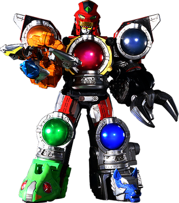 Voyager Megazord Formation 18