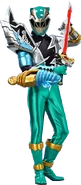 Green Dinoric Ranger Stretch Key