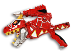 T-Rex Red Warrior Morph Blaster