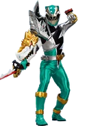Green Dinoric Ranger Power Key