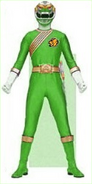 Glen the Green Wild Force Ranger