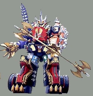 Power Rangers Dino Thunder Mezodon Megazord