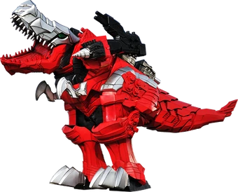 red ranger t rex zord