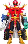 Gokai Red Galleon Armor Mode