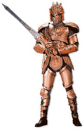 Sir Lancelot the Orange Battle Knight