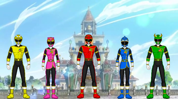Time Force Team For Dishdude87 By Rangeranime - Power Rangers Time Force -  Free Transparent PNG Clipart Images Download