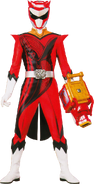 Red Primal Instinct Ranger Whale Mode Alexander Smith