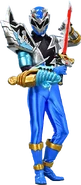 Blue Dinoric Ranger Stretch Key