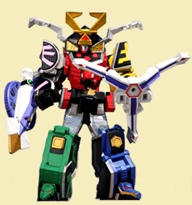 Octo Spear Megazord | Power Rangers 