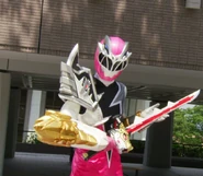 Pink Dinoric Ranger Power Key