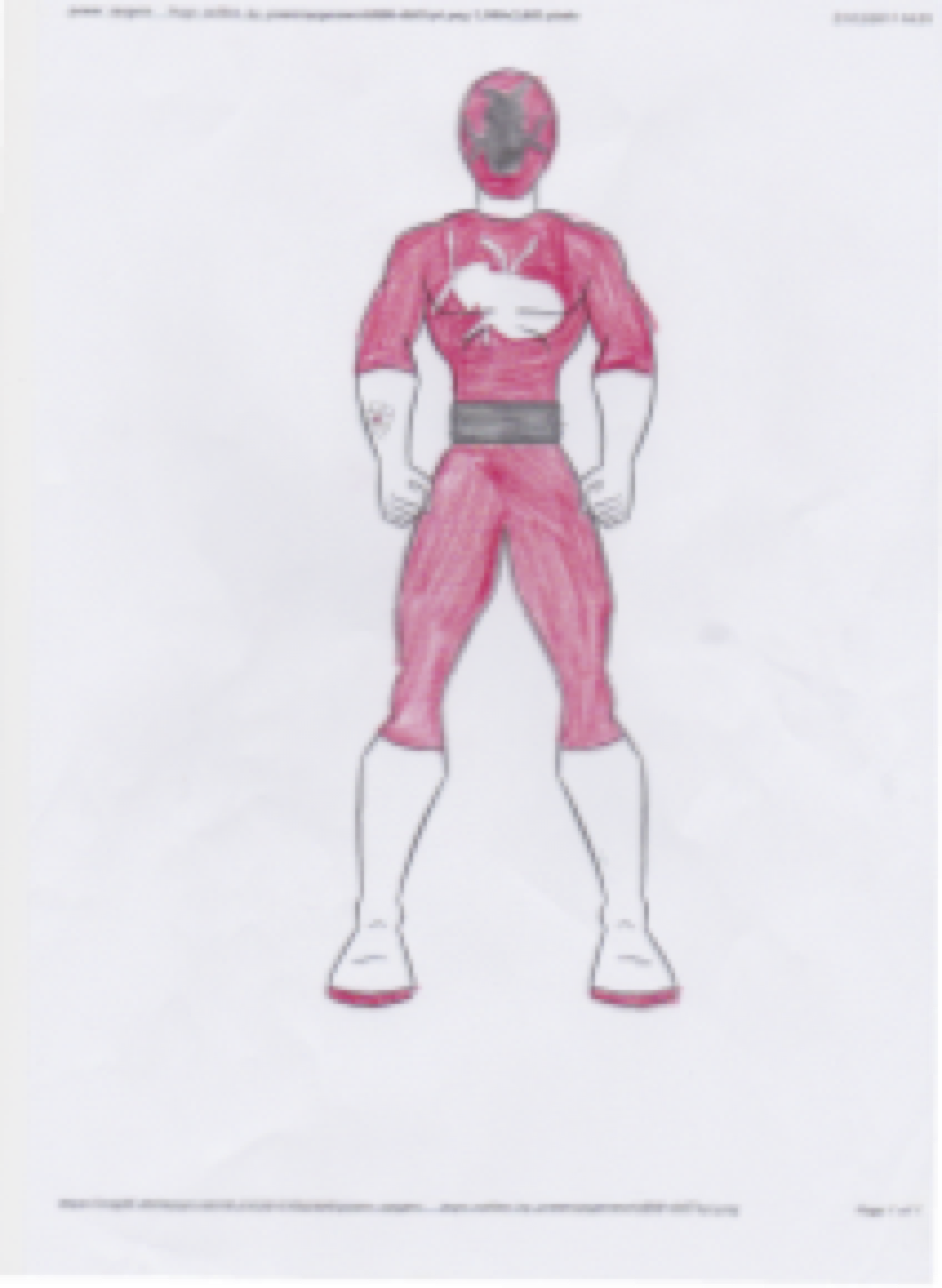 Nicholas Vogt  Mighty Morphin Red Ranger