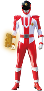 Red Patrol Ranger Golden Gauntlet