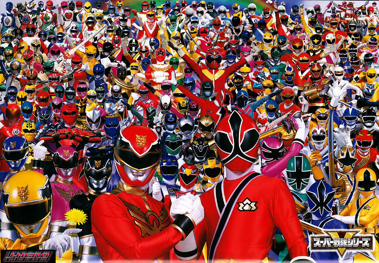 all power rangers together vs evil