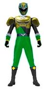 Joe the Green Hyper Force Ranger