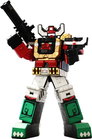 Figurine Super Cyborg Megazord (Clear) – Power Rangers, Super7, NEUVE