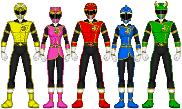 Power Ranger in Anime