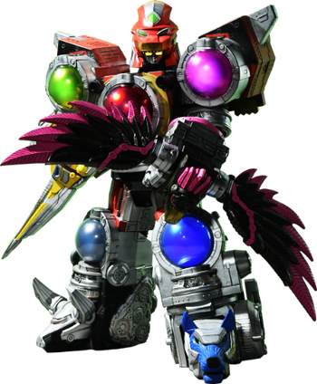 Voyager Megazord Formation 26 Mode 1