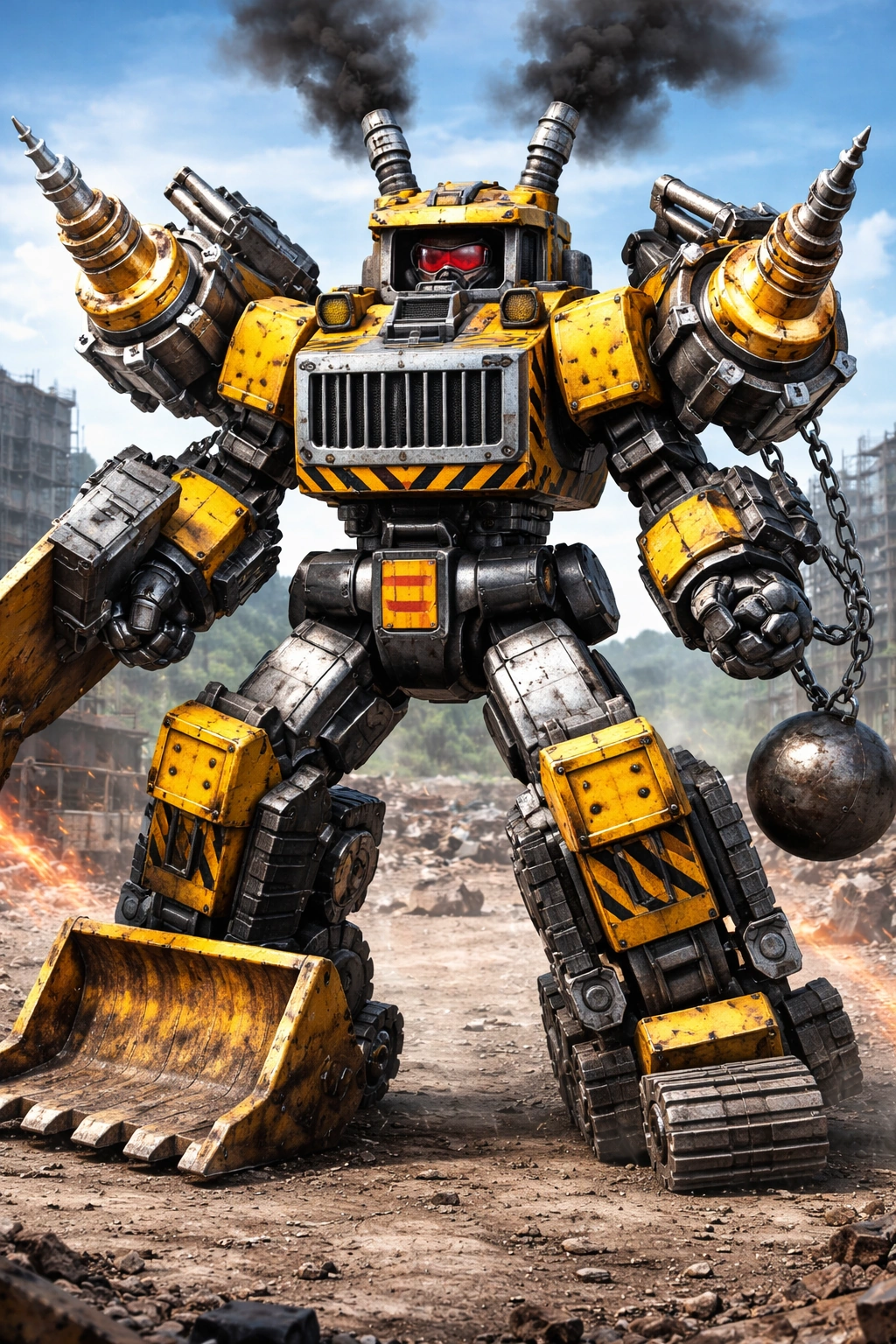 Bulldozer Bot | Power Rangers Fanon Wiki | Fandom