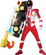 Red Patrol Ranger Crane Arm