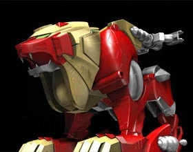 Red Lion Wildzord (Super Megaforce 