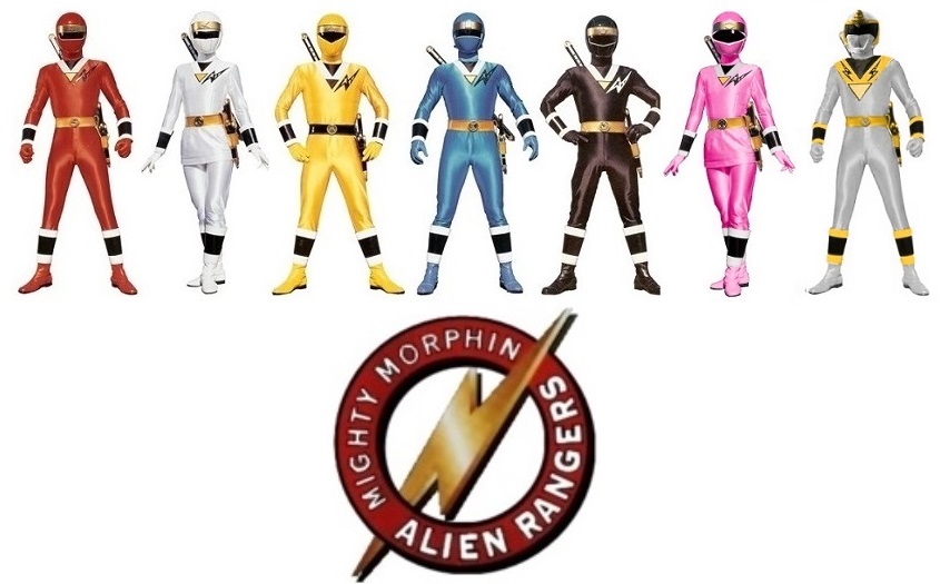 mighty morphin alien rangers logo