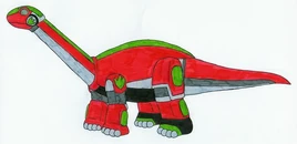Red Apatozord by MCsaurus