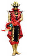 Super Megaforce Gold Ranger Samurai Mode