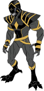 Kyo the Black Omega Ranger (mutant form)