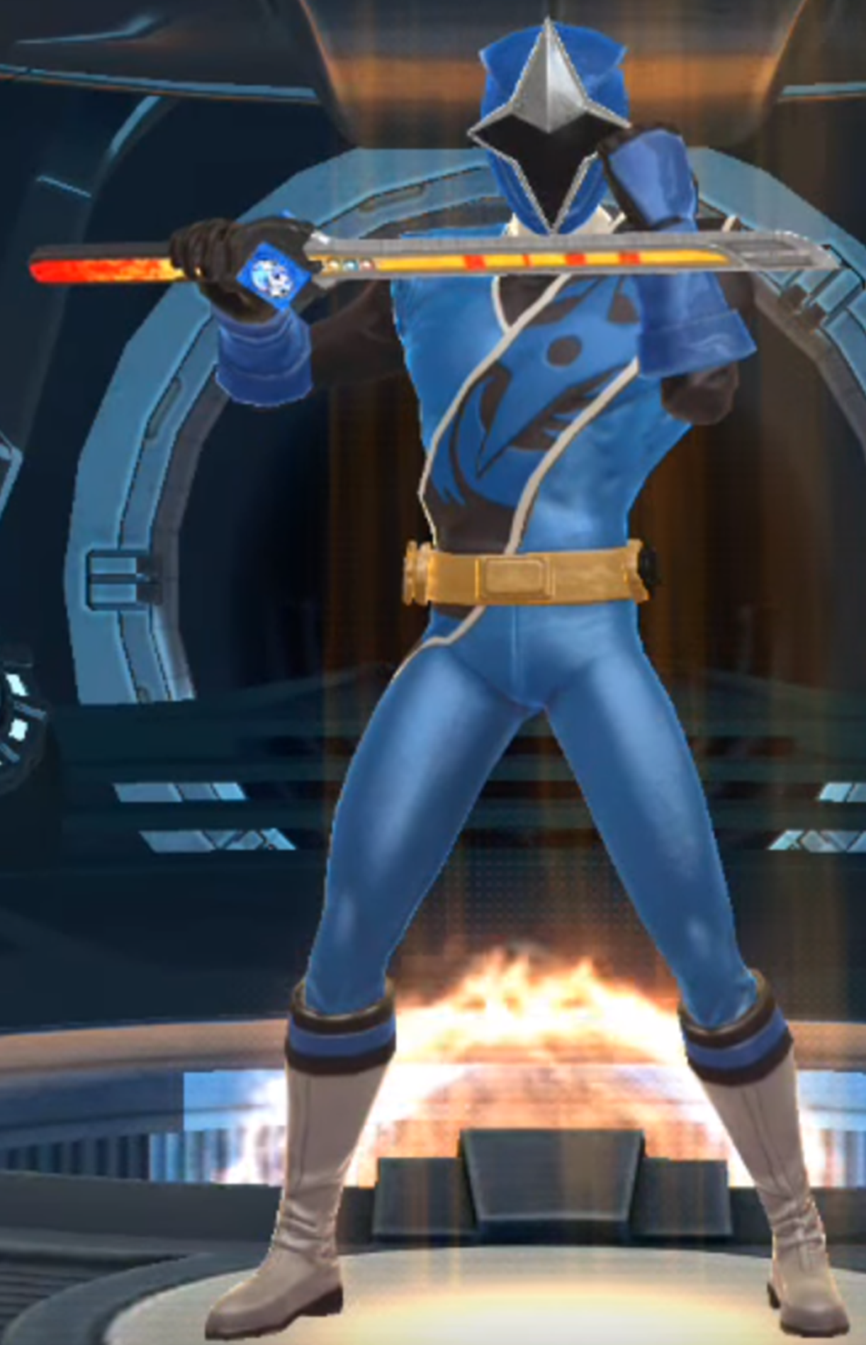 Power Rangers Legacy Ninja Storm Blue Ranger