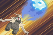 Dusclops (Pokemon) using Will-o-wisp