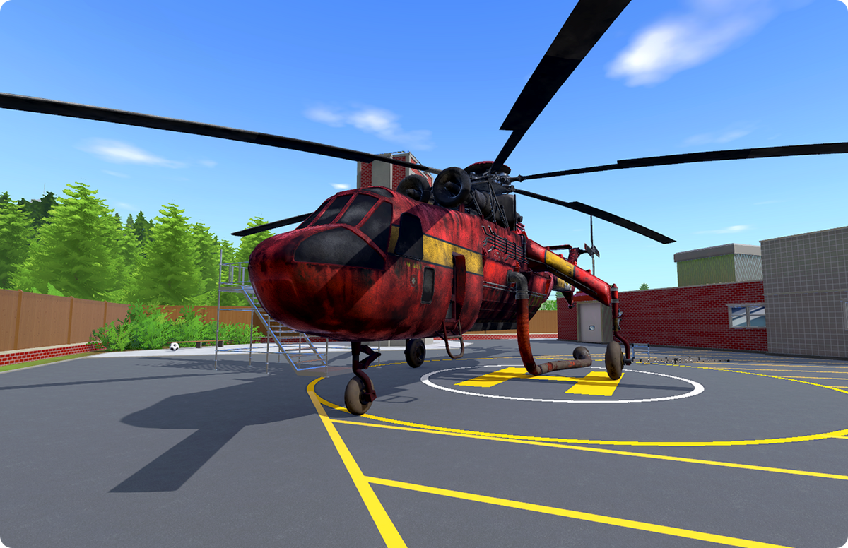 Clean The Fire Helicopter PowerWash Simulator Wiki Fandom