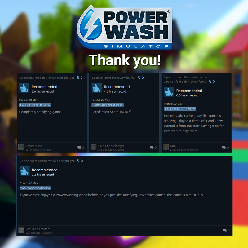 PowerWash Simulator hits seven million players