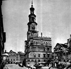 1890 - Stary rynek - Zaniedbana Waga Miejska