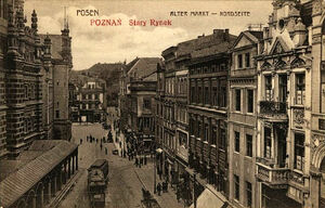 Stary Rynek - Nowy Ratusz (1900-1918)