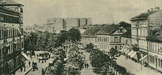 Aleje w 1898