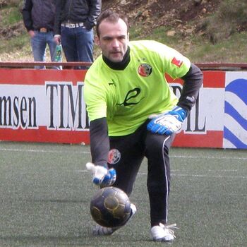 Marcin Dawid A Polish Football Player Goalkeeper