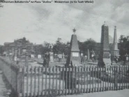 "Cmentarz bohaterów" na obecnymplacu Mickiewicza