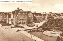 Plac (obecnie Plac Adama Mickiewicza) i Collegium Minus