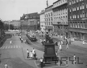 Poprzednia lokalizacja fontanny u wylotu 