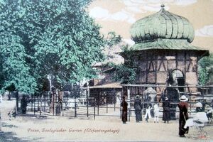 Stare Zoo - Sloniarnia - 1910
